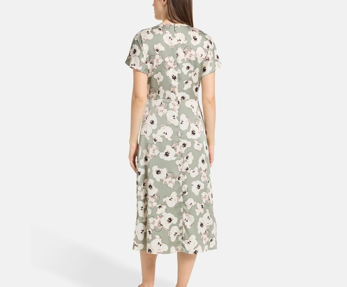 Calvin Klein Midi dress Matte Lime – tøj – foto 4 af 5