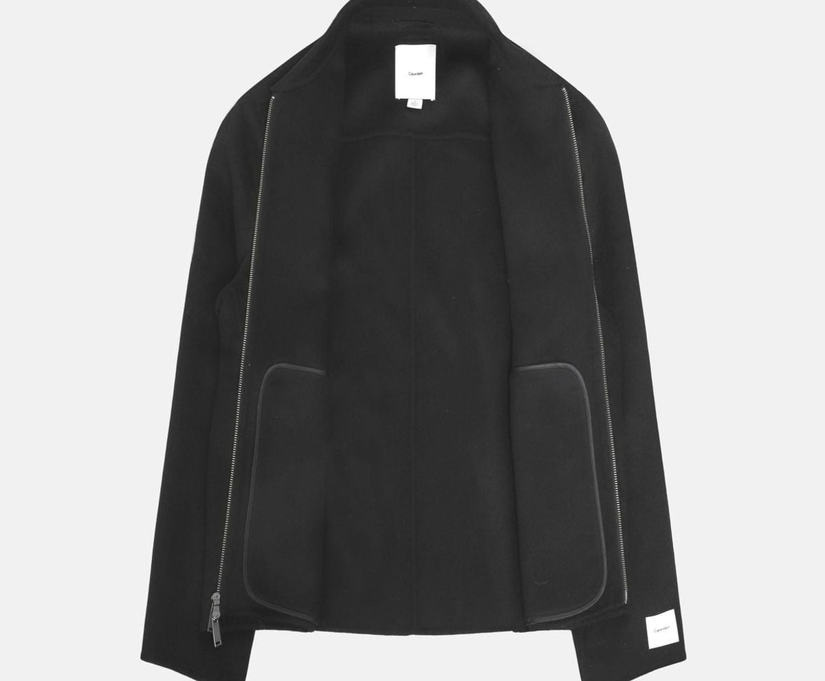 Calvin Klein Wool-blend jacket Black – jakke – foto 5 af 6