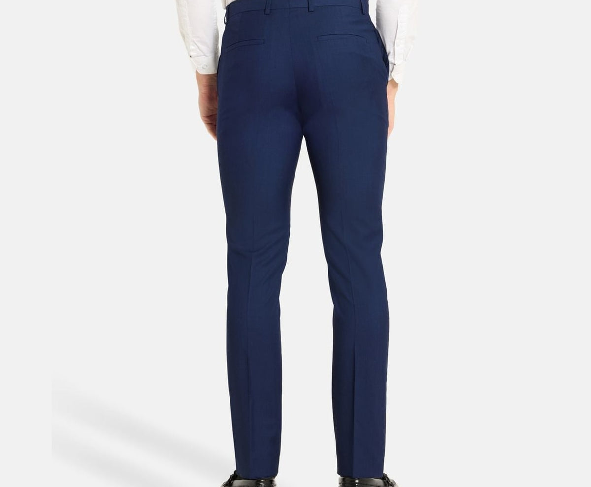 Calvin Klein Business trousers Dark Blue – spodnie – zdjęcie 4 z 5