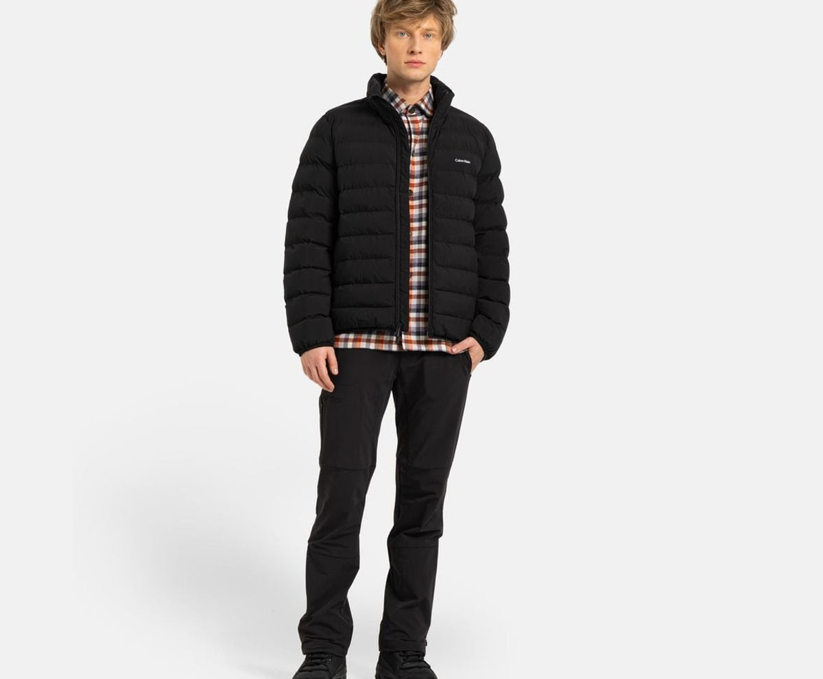 Calvin Klein Quilted jacket Black – яке – снимка 6 от 6