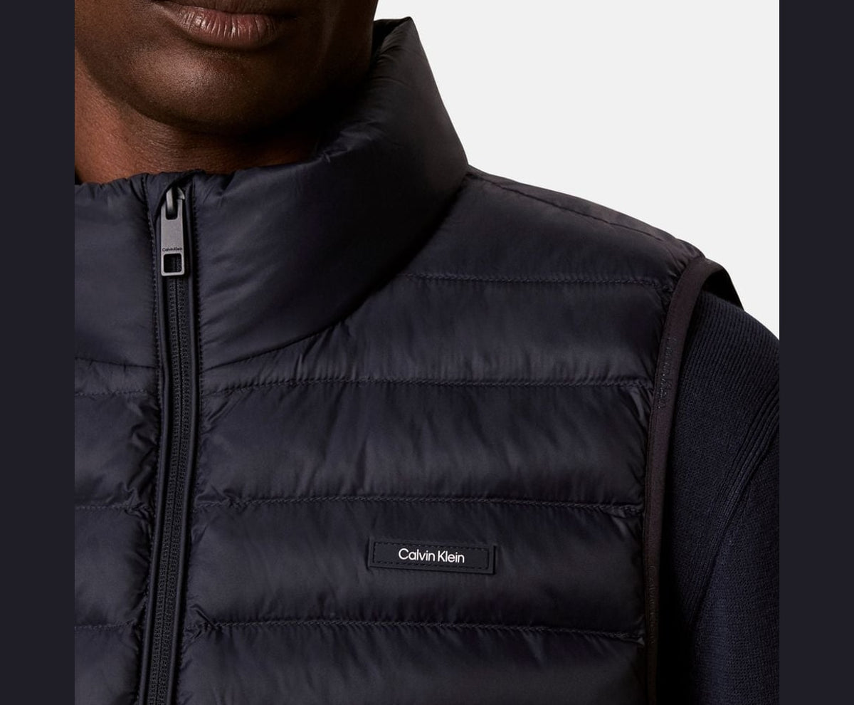 Calvin Klein Quilted gilet Dark Blue – chaqueta – foto 3 de 5