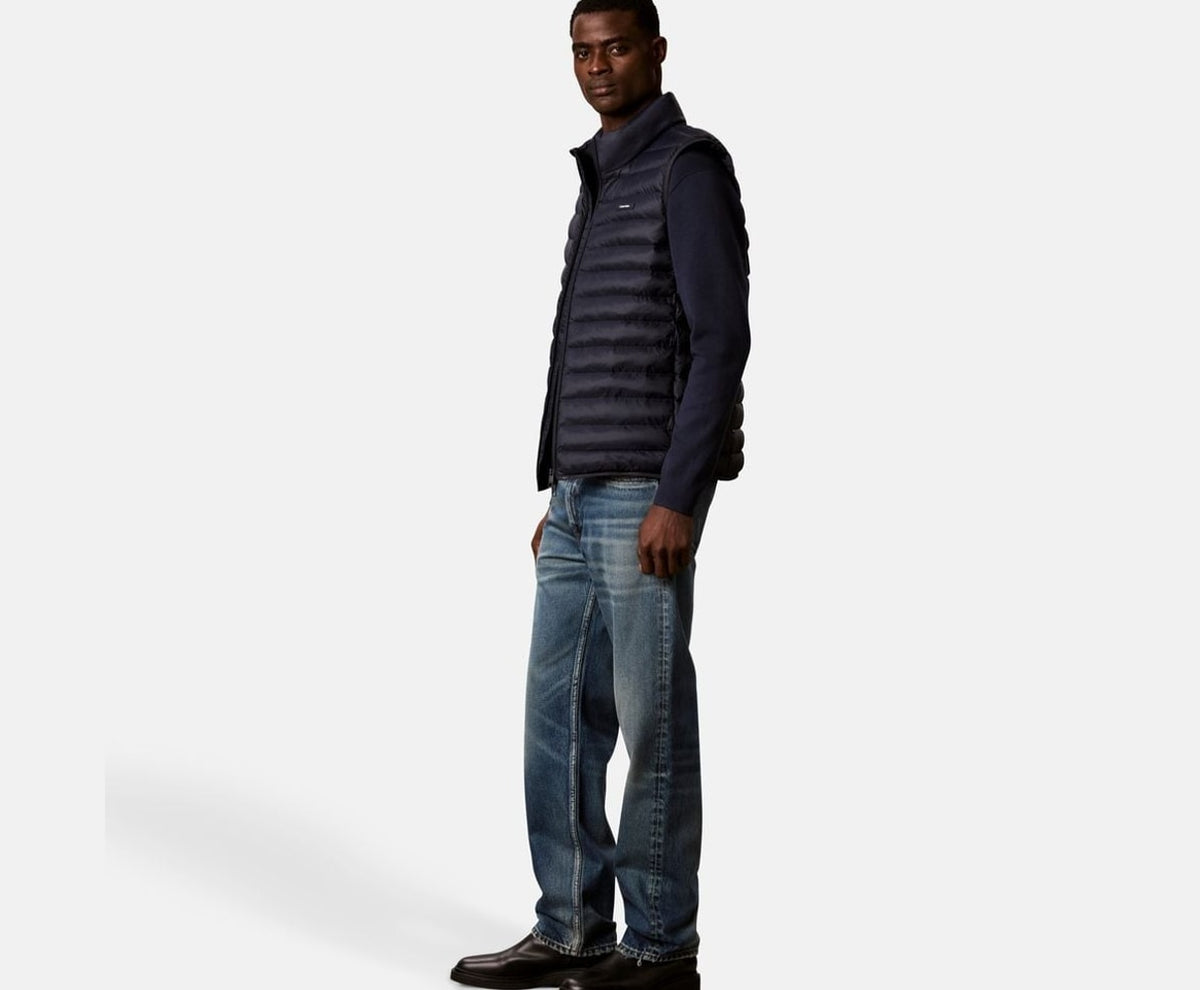 Calvin Klein Quilted gilet Dark Blue – chaqueta – foto 5 de 5