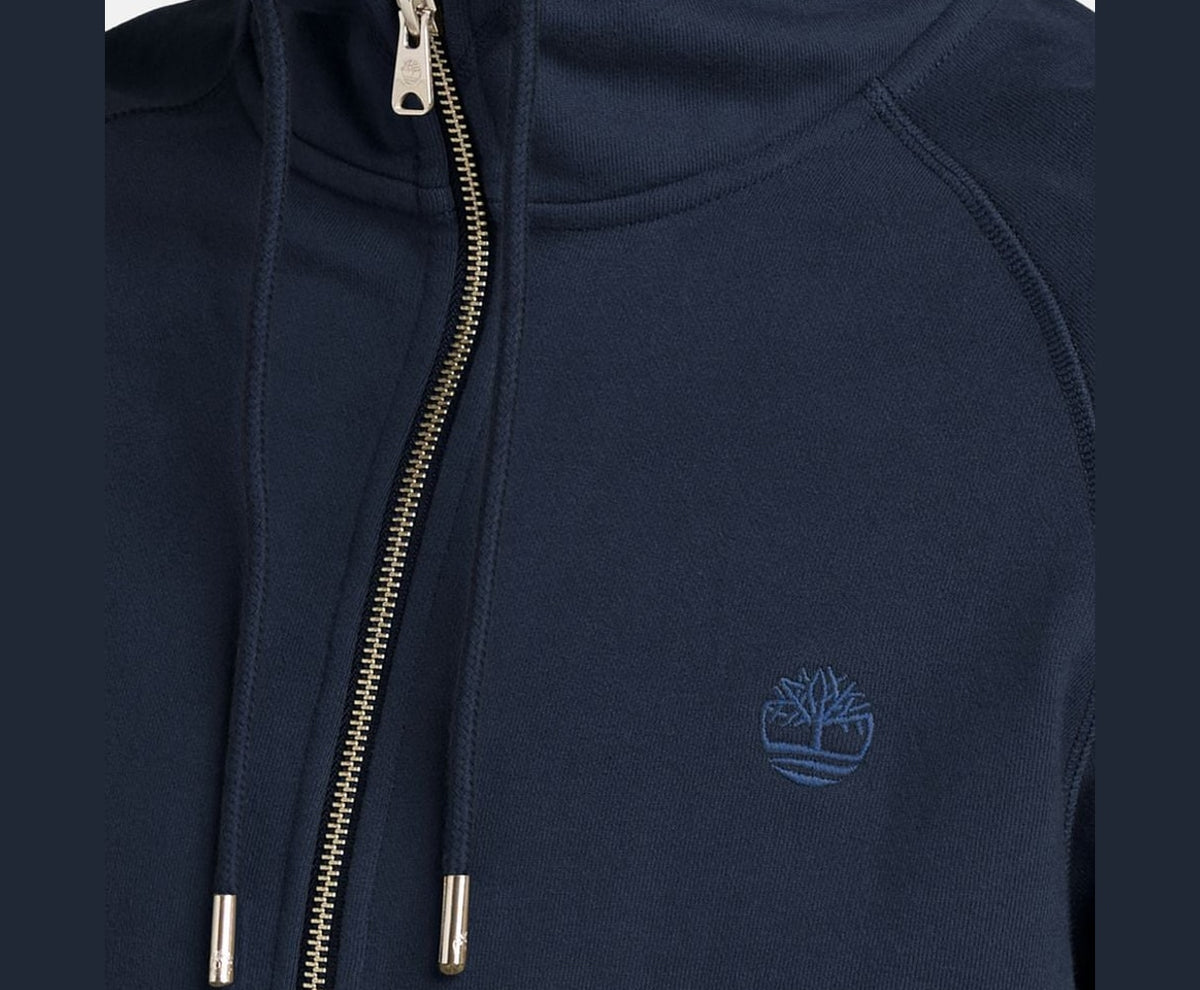 Timberland Hooded sweat jacket Midnight Blue – dukserica – fotografija 3 od 5