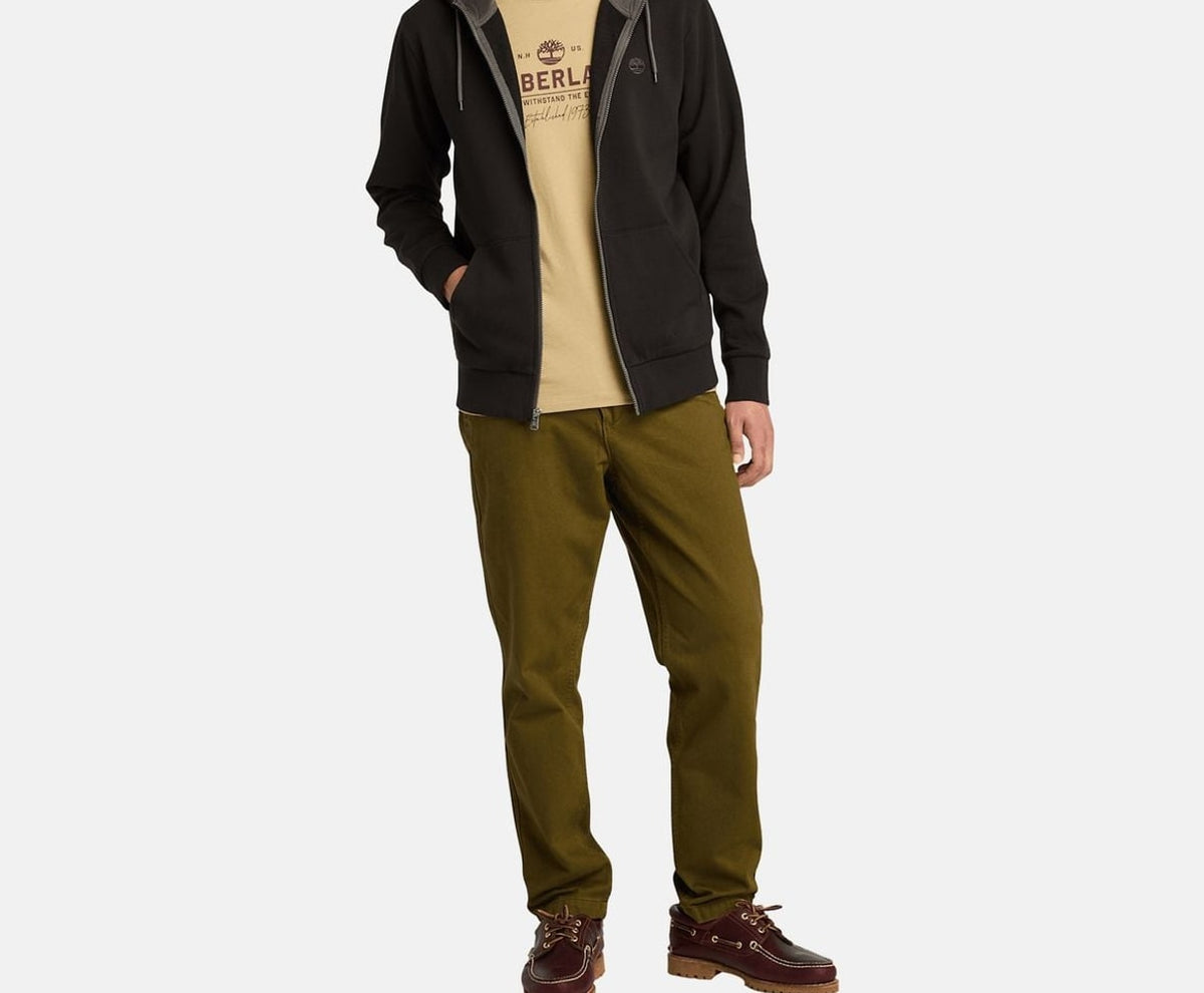 Timberland Hooded sweat jacket Black – mikina – fotka 5 z 5