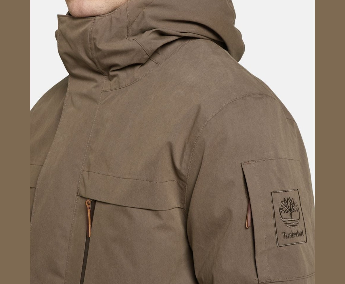 Timberland Down parka Wilmington Brown – geacă – fotografia 3 din 5
