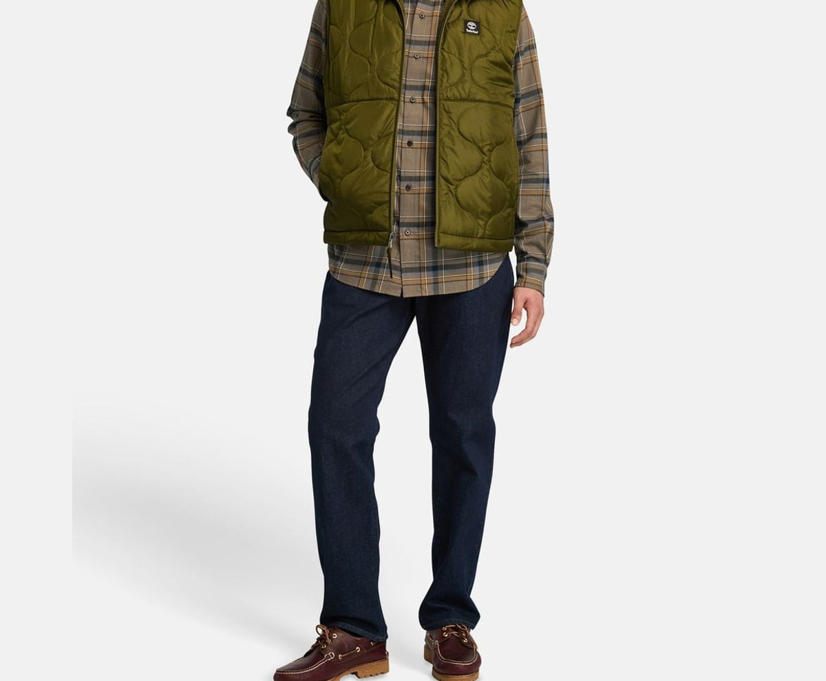 Timberland Reversible gilet Newton Khaki – clothing – photo 5 of 5
