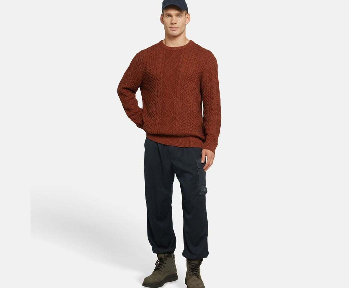 Timberland Knitted jumper Phillips Brook Cherry Red – vaatteet – kuva 5/5