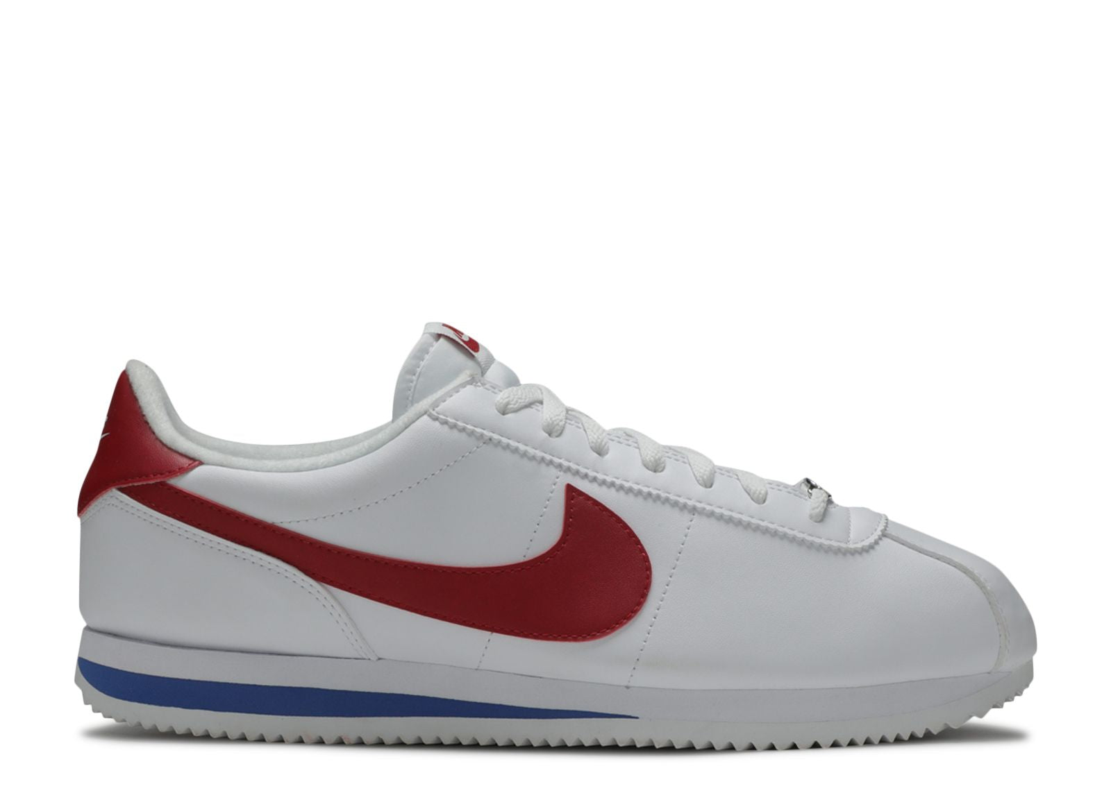 Cortez Basic White Varsity Red
