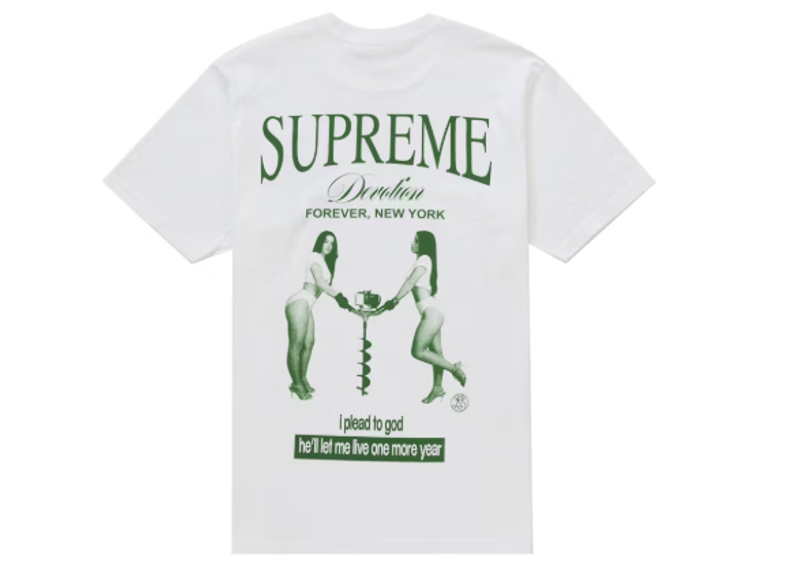 Supreme Devotion Tee White-Supreme-pikastore.cz