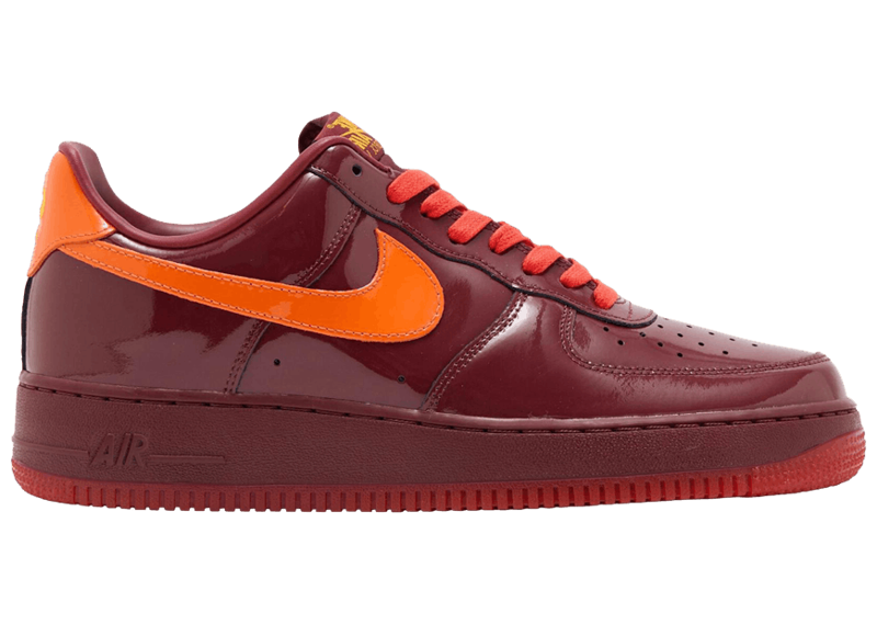 Nike Air Force 1 Low Patent Leather Dark Team Red-Nike-pikastore.cz