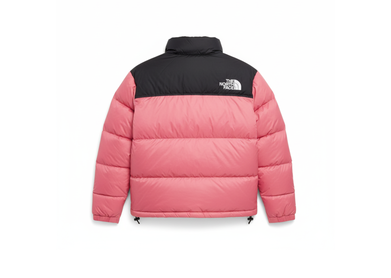 The North Face Womens Plus 1996 Retro Nuptse 700 Fill Down Puffer Jacket Shady Rose