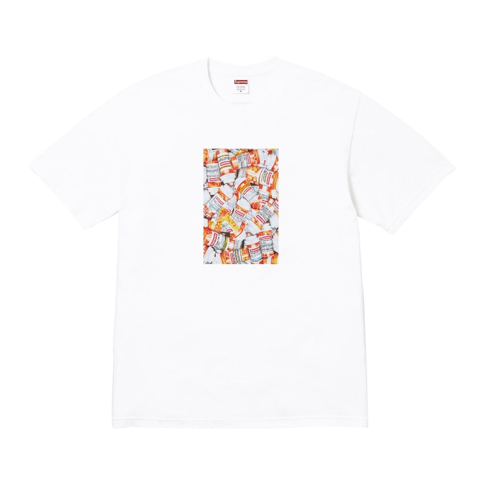 Supreme Pills Tee (FW26) White – tričko