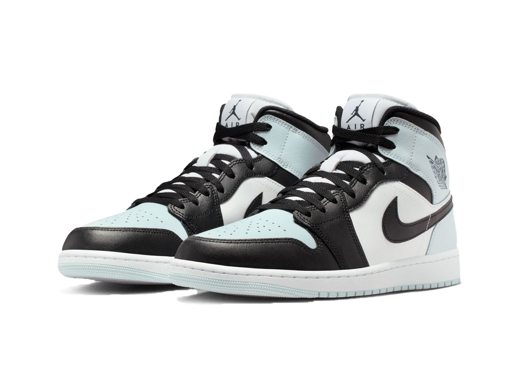 Air Jordan 1 Mid Black Squadron Blue