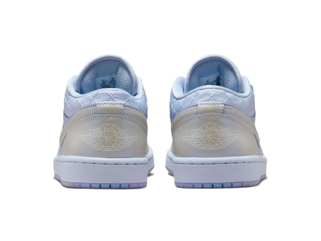 Air Jordan 1 Low SE Ghost Sail Pure Platinum – tenisky – fotka 3 z 3