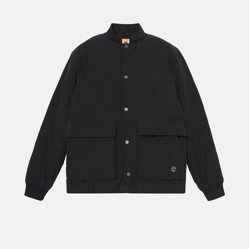 Timberland Quilted jacket Black – takki, musta