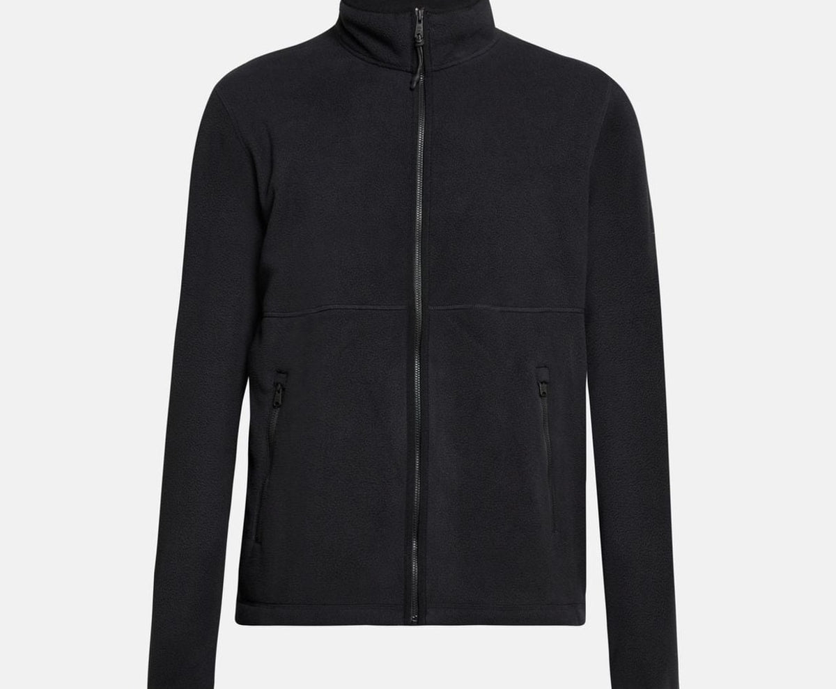 Timberland Fleece jacket Black – takki, musta