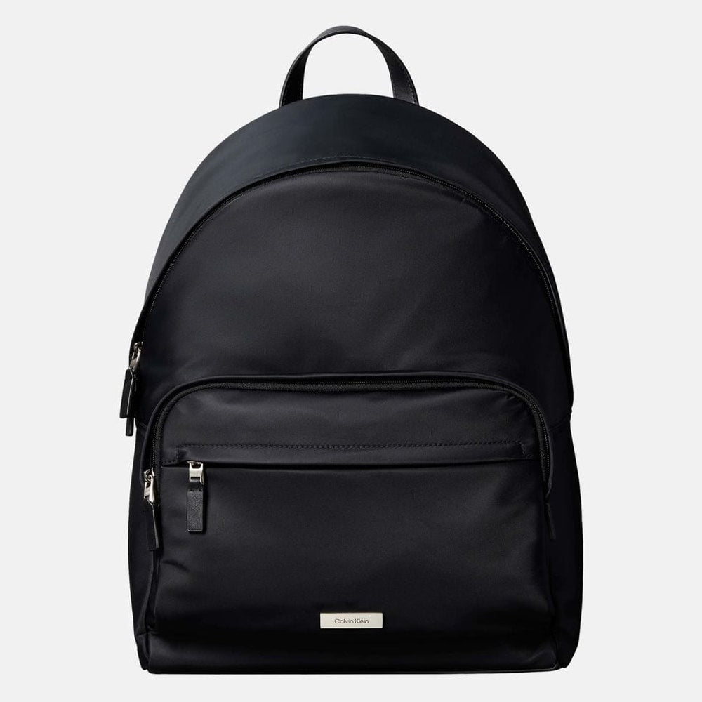 Calvin Klein Backpack Sleek Round Black – plecak, czarny