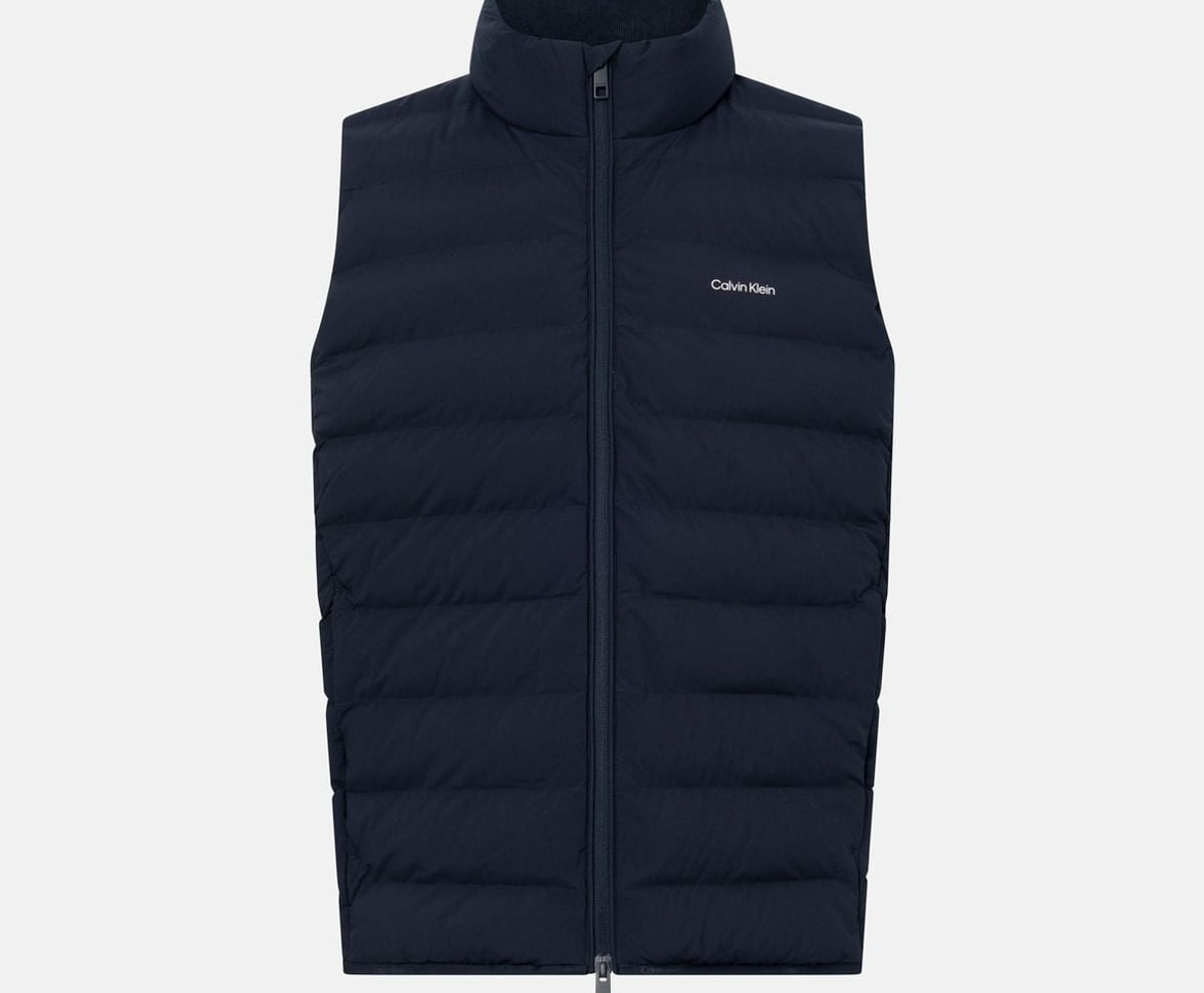 Calvin Klein Quilted gilet Dark Blue – kleding