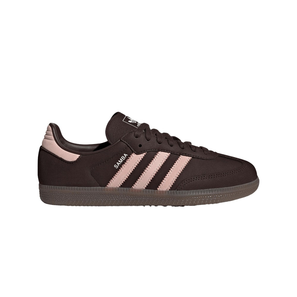 adidas Wmns Samba OG Aurora Coffee Sandy Pink White – boty, červená
