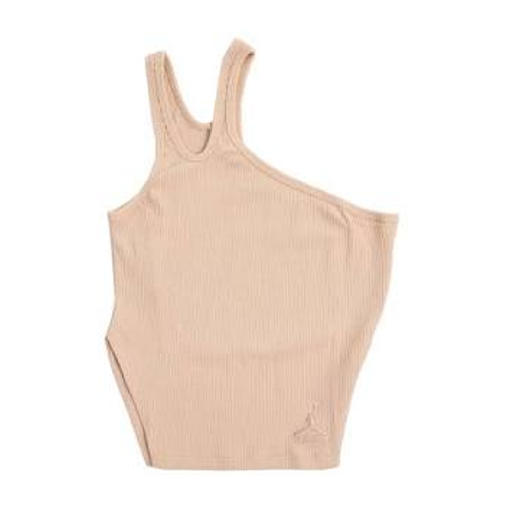 Air Jordan Womens Asymmetrical Ribbed Tank – kleding