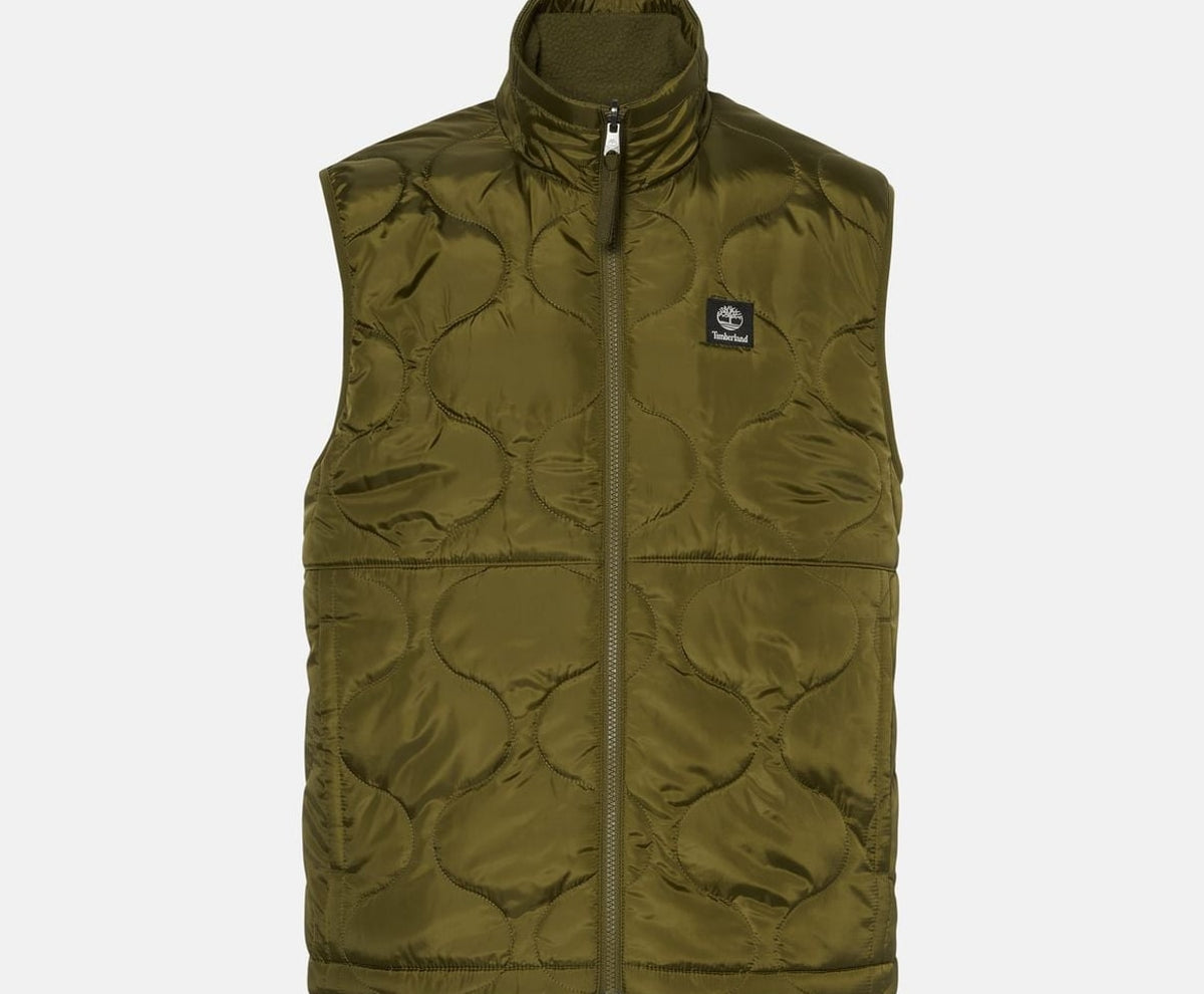Timberland Reversible gilet Newton Khaki – clothing