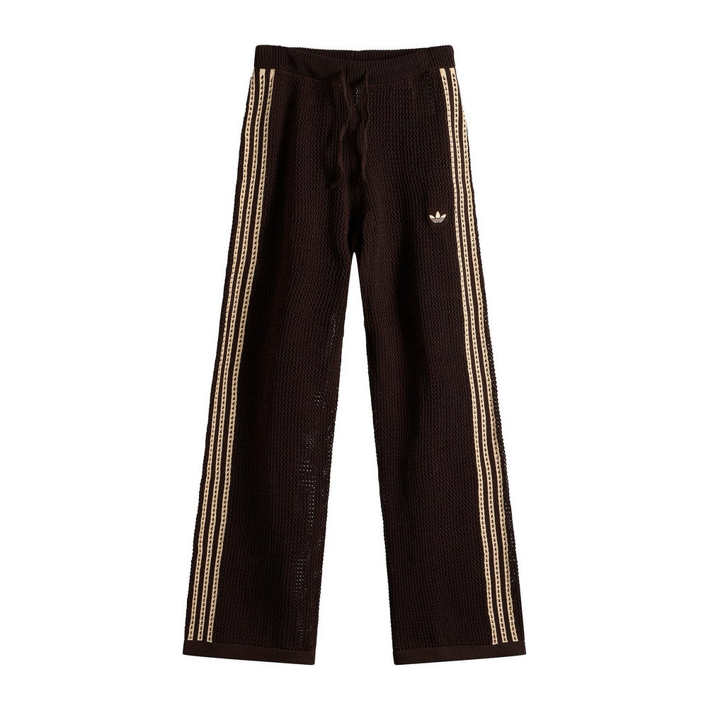 adidas Originals Crochet Track Pants Aurora Coffee – nadrág