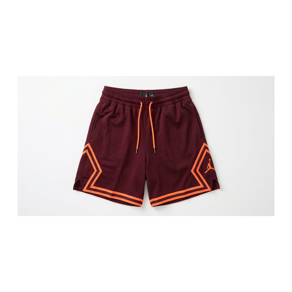 Air Jordan Jordan Sport Women's Diamond Shorts Night Maroon / Orange Pulse – rövidnadrág