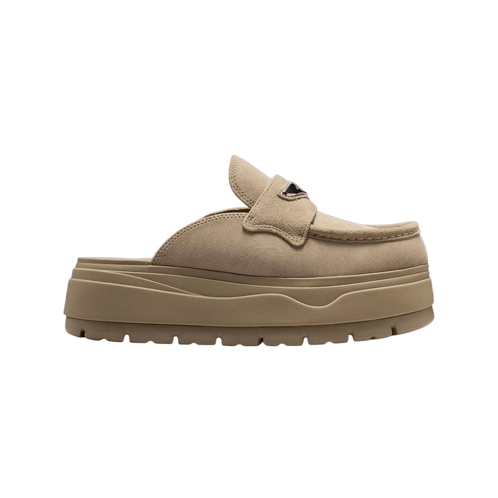 Air Jordan Mule Khaki – pantofle, oranžová