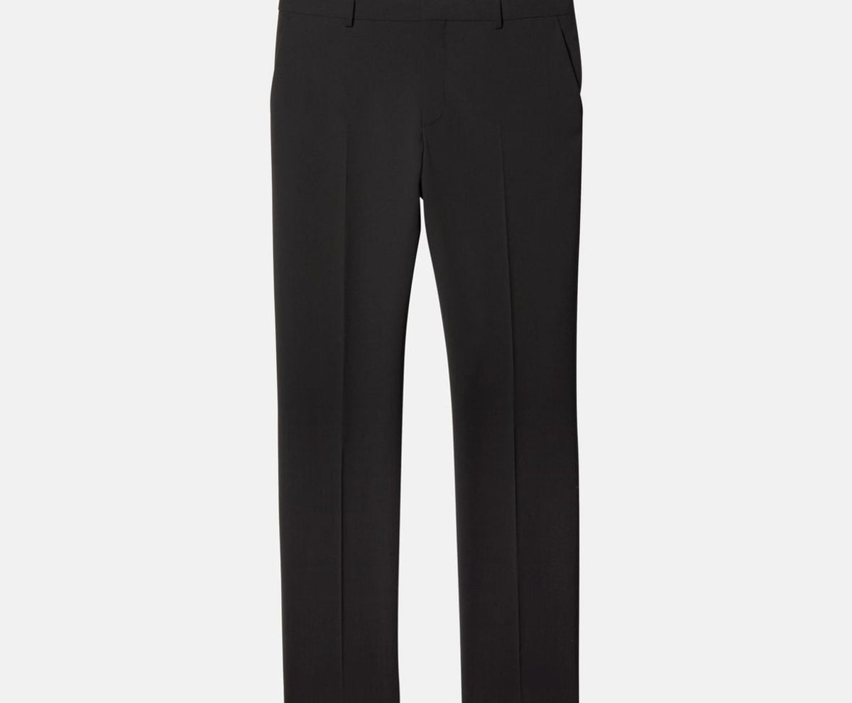 Calvin Klein Wool trousers Black – broek, zwart