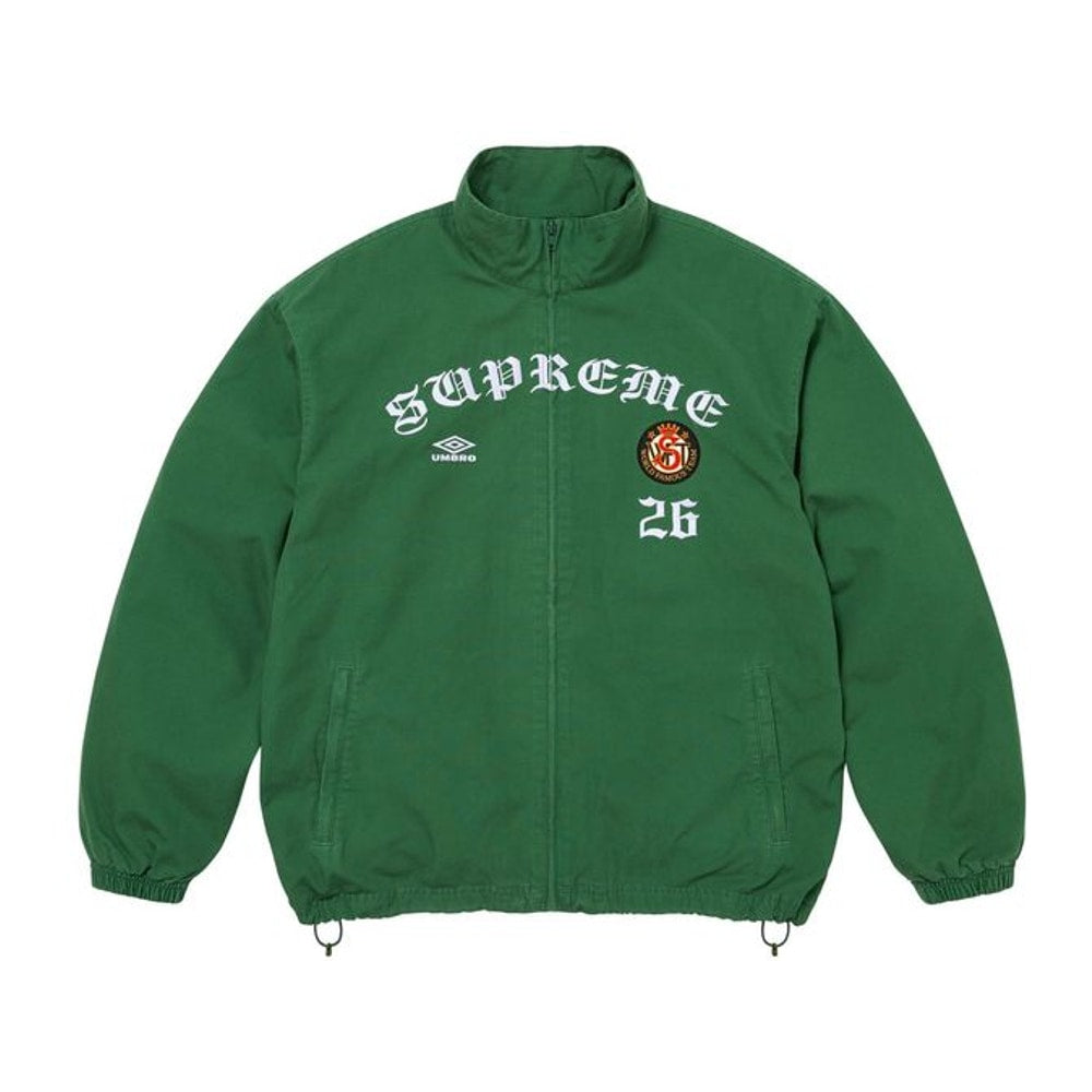 Supreme x Umbro Cotton Ripstop Track Jacket Green – bunda