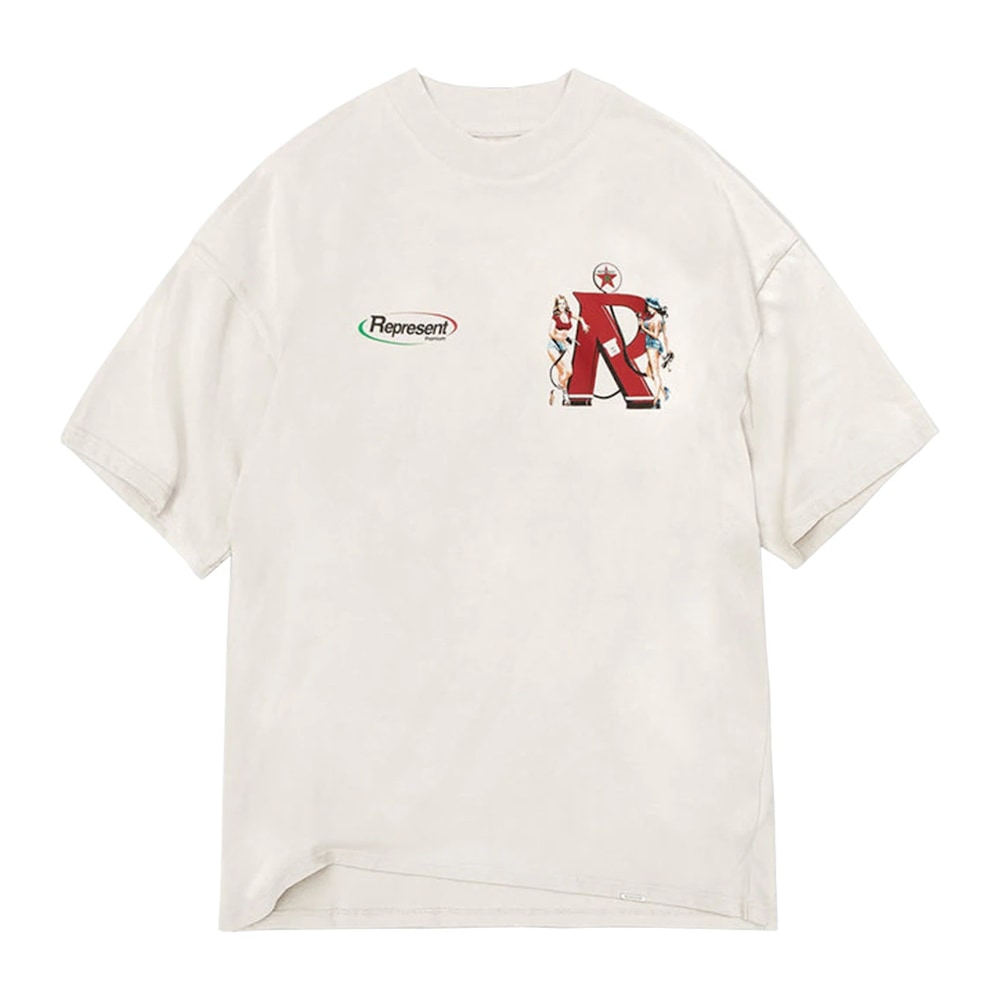 Represent Premium T-shirt Flat White
