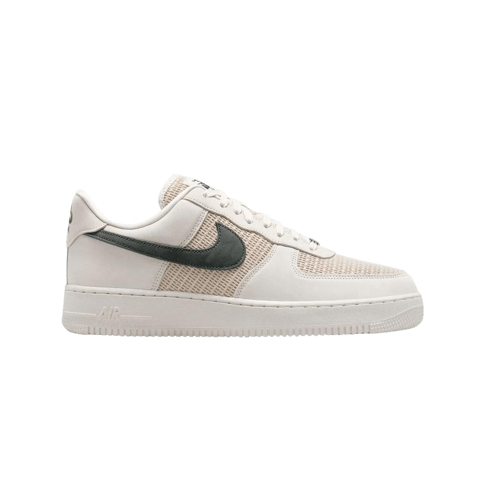Nike Air Force 1 07 LV8 Phantom Cream II Metallic Silver Dark Smoke Grey – boty