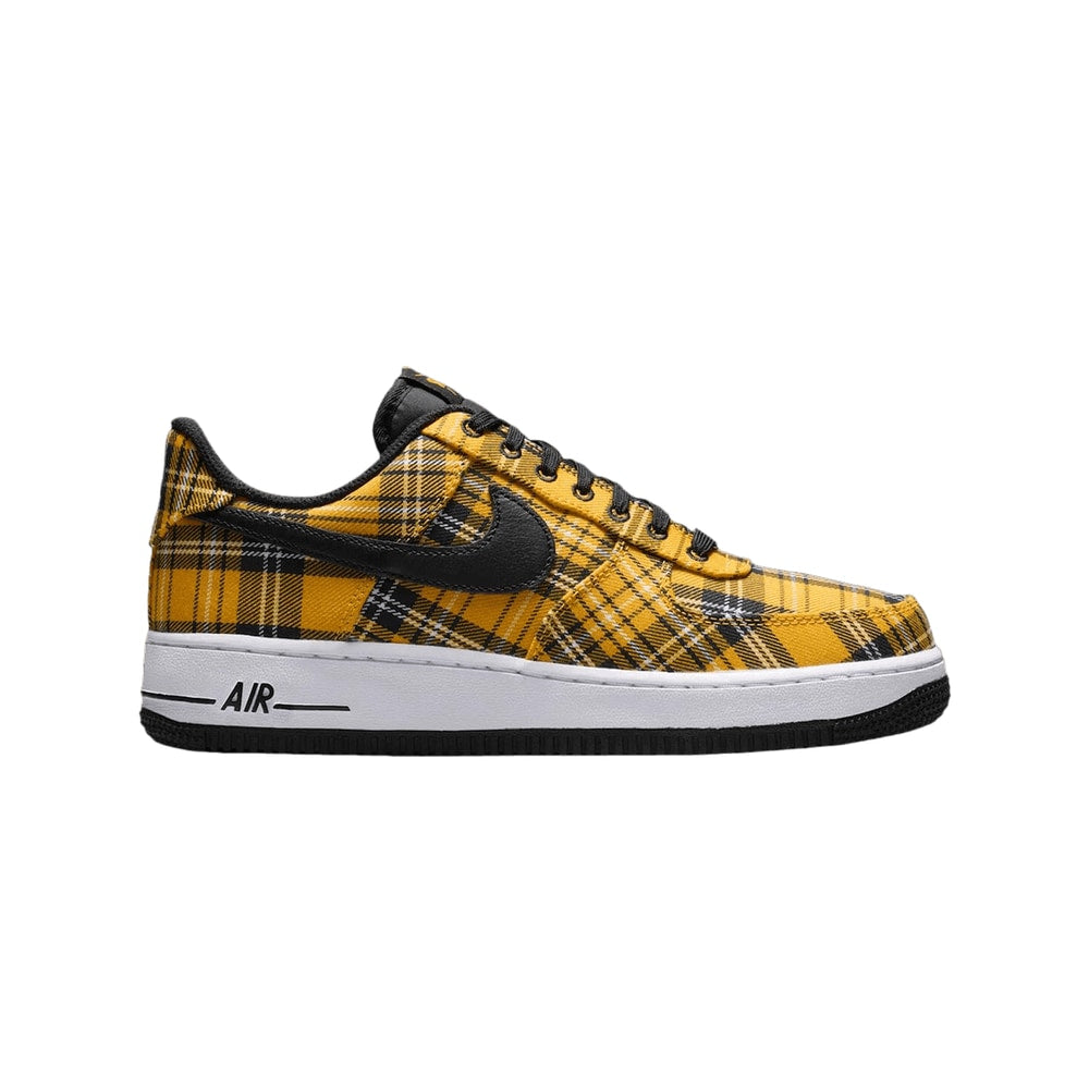 Nike Wmns Air Force 1 Low Yellow Plaid – обувки, оранжев