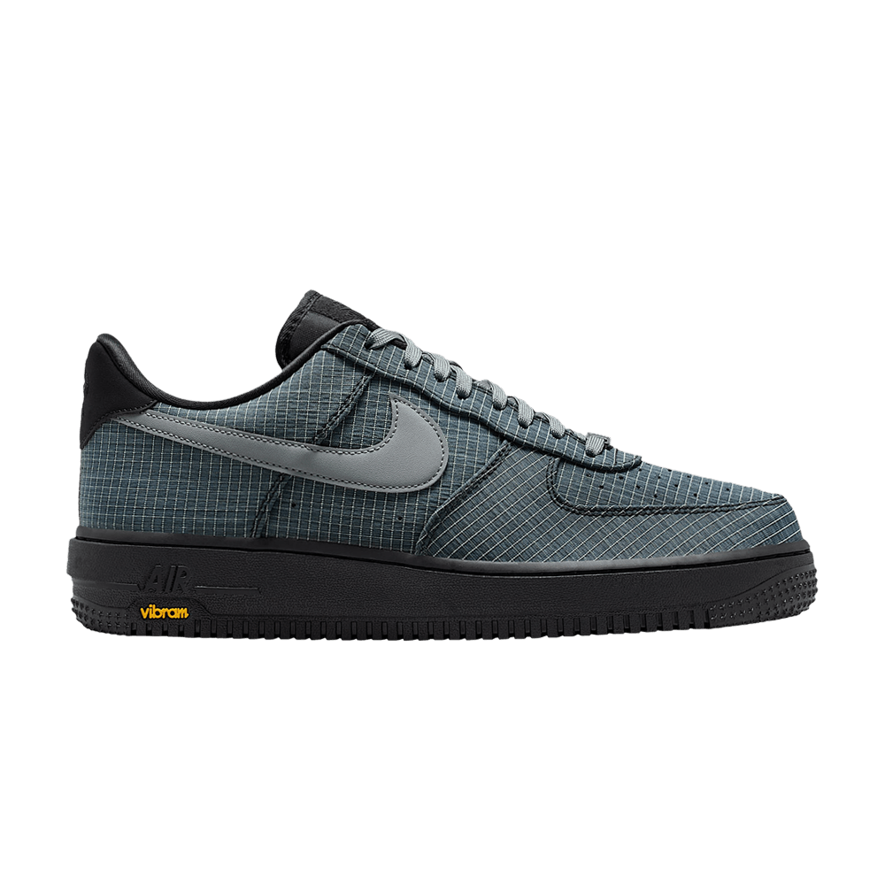 Nike Air Force 1 07 LX Vibram Black Light Lemon Twist Smoke Grey – обувки, син