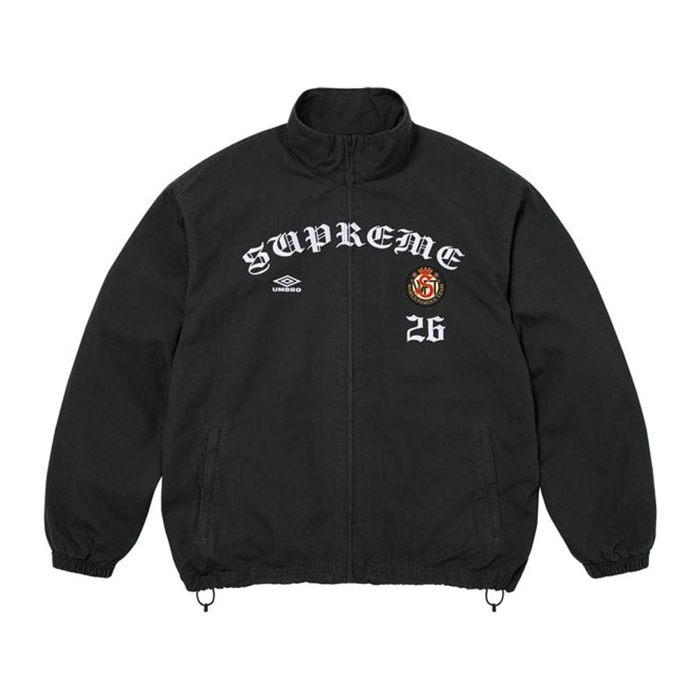 Supreme x Umbro Cotton Ripstop Track Jacket Black – chaqueta