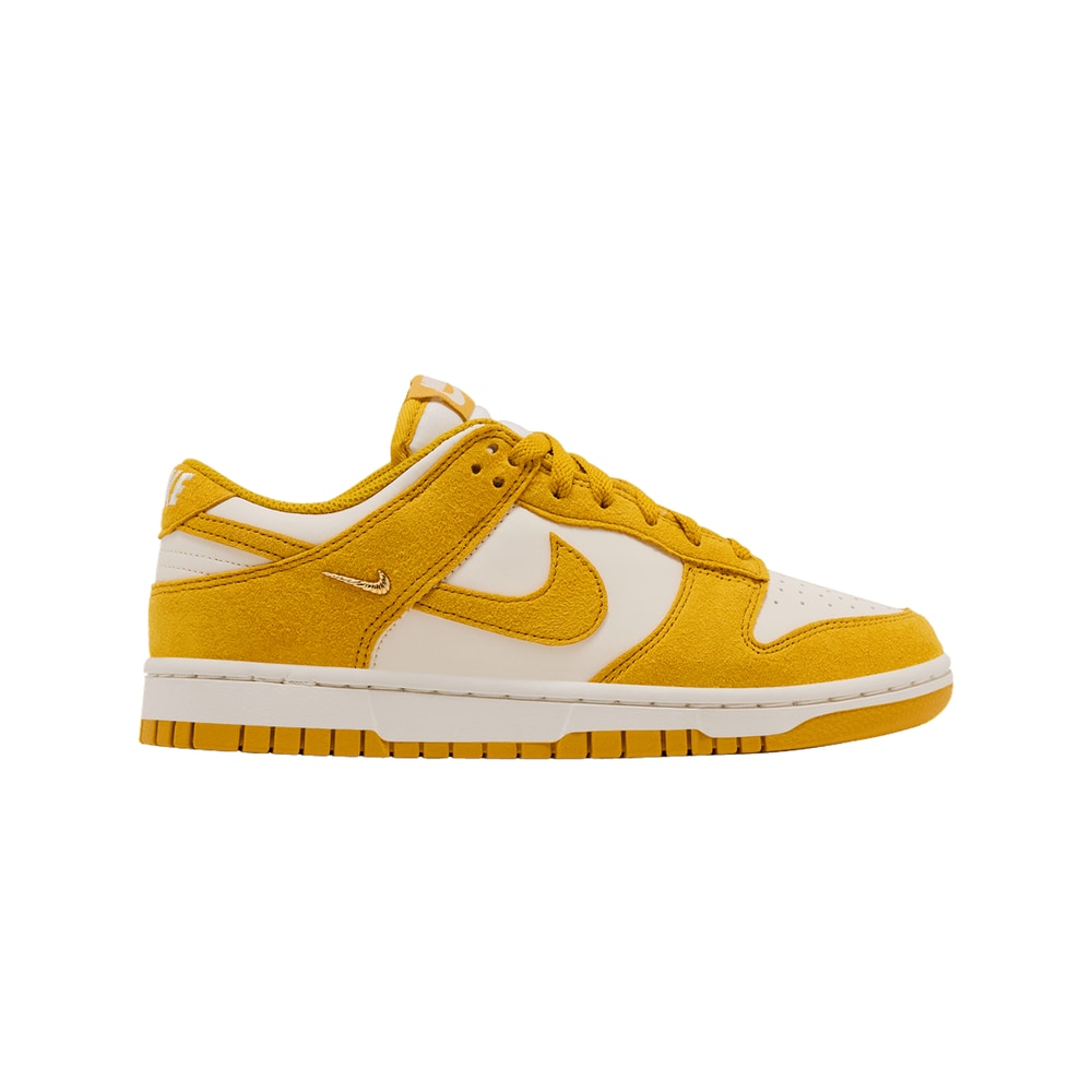 Nike Wmns Dunk Low Dark Sulfur Mini Swoosh – tenisky, oranžová