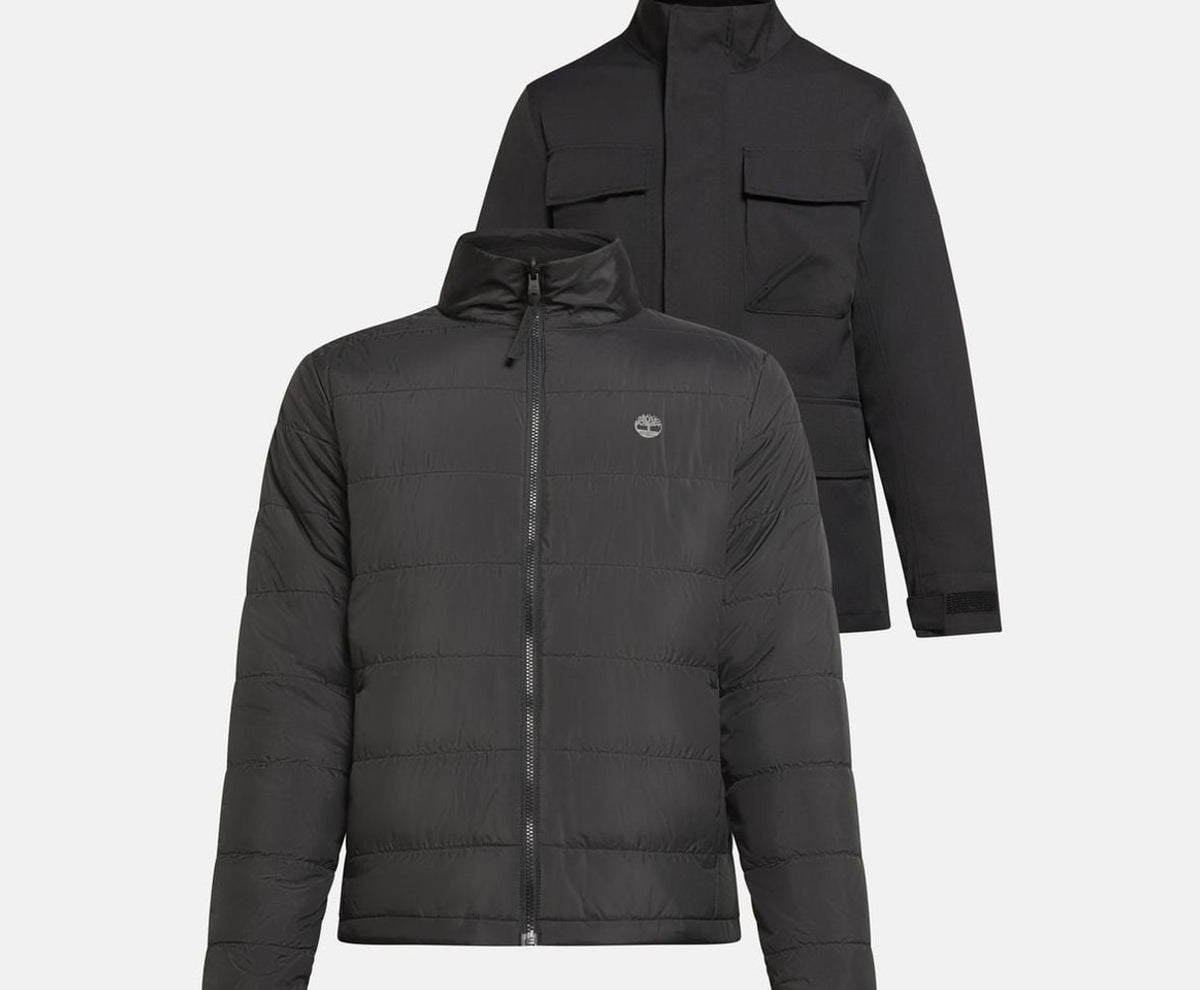 Timberland Double jacket Black – takki, musta