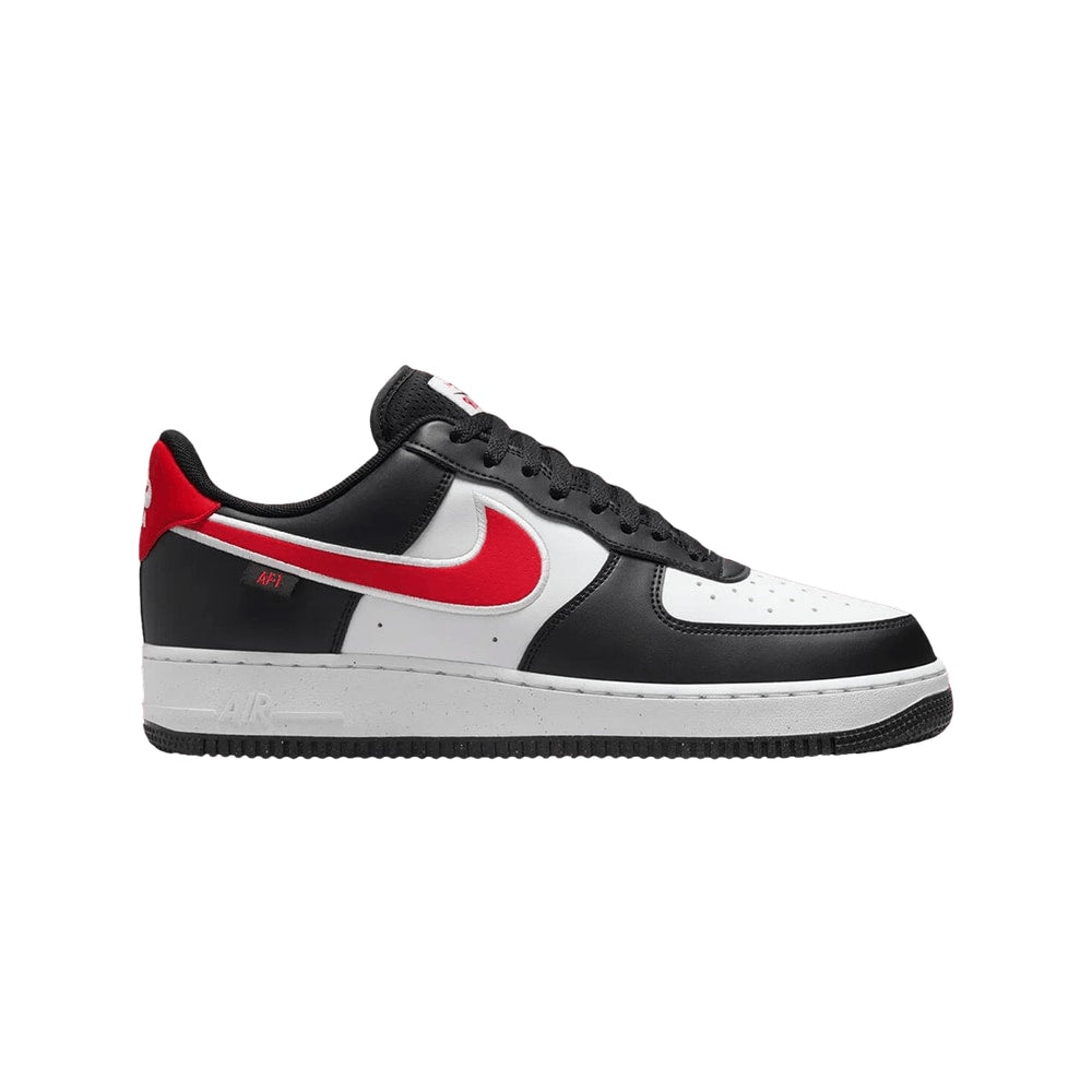 Nike Air Force 1 07 Next Nature Black White University Red – adidași, alb