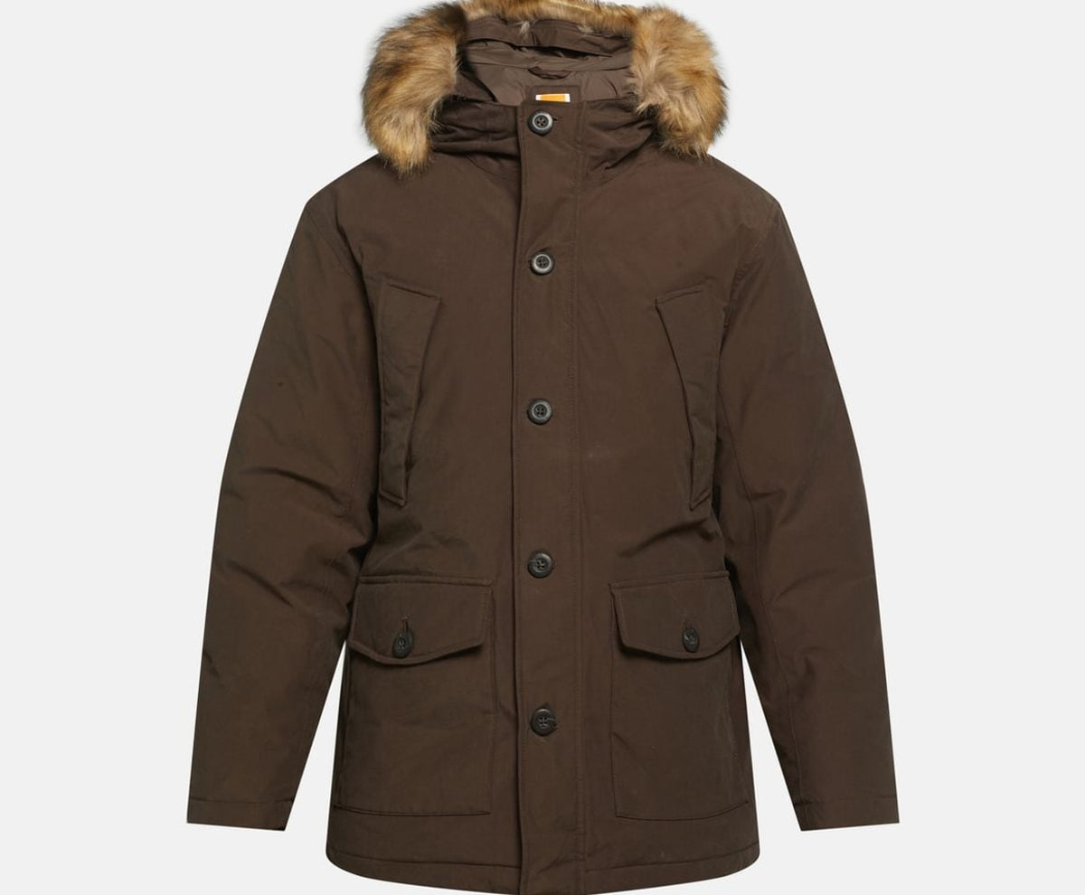 Timberland Parka Brown – clothing, brown