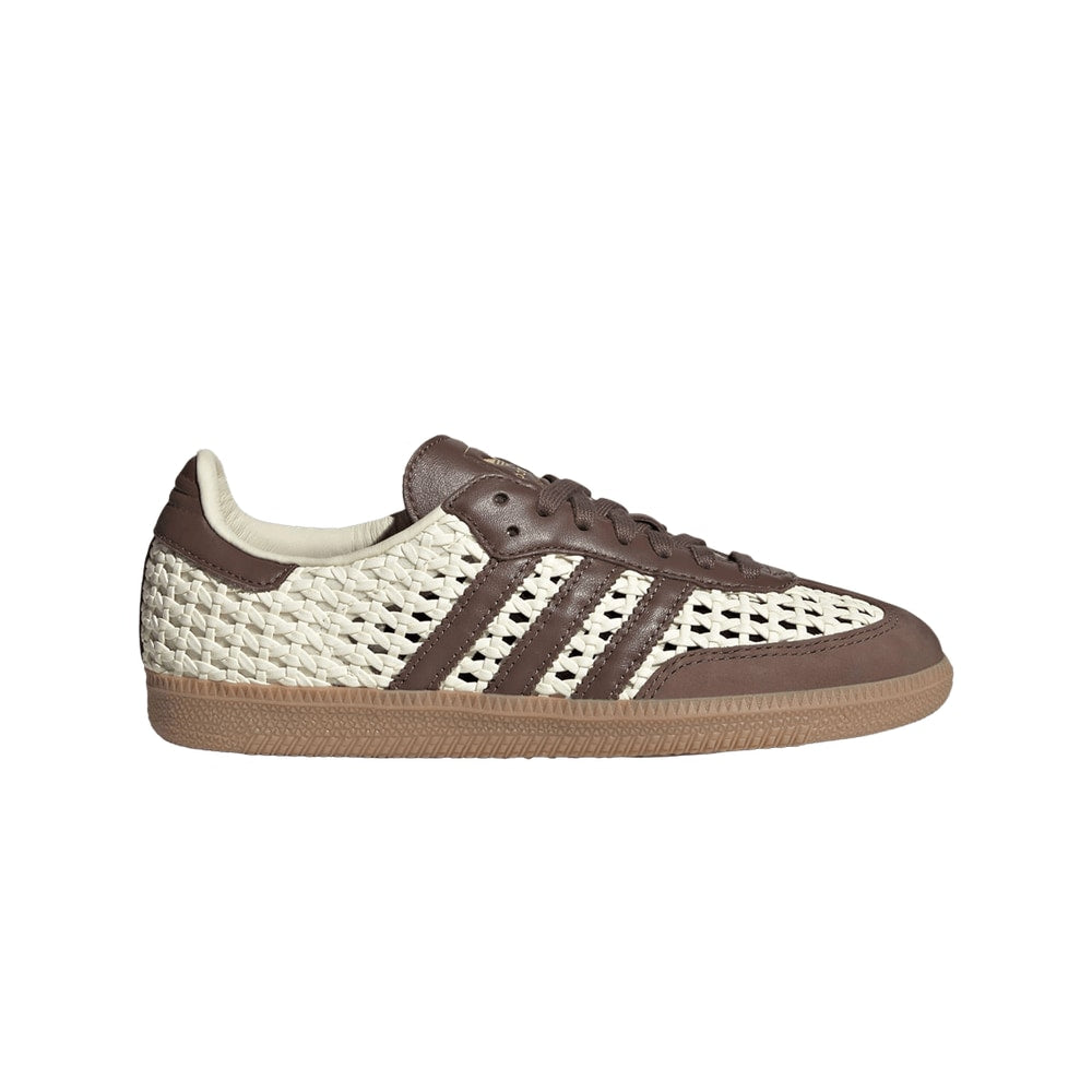 adidas Wmns Samba OG Cream White Earth Strata Gold Metallic – boty, oranžová
