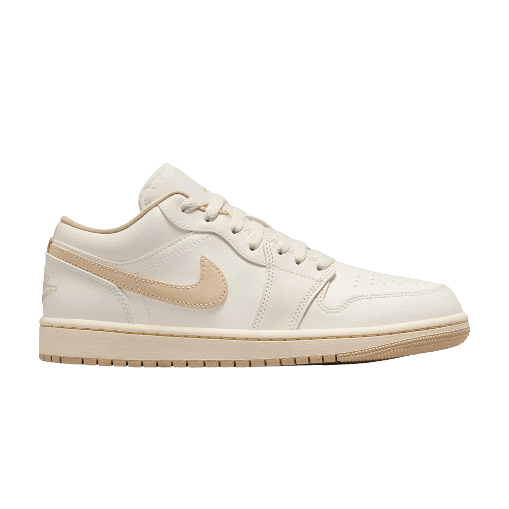 Air Jordan 1 Low Sail Rattan – tenisky, béžová