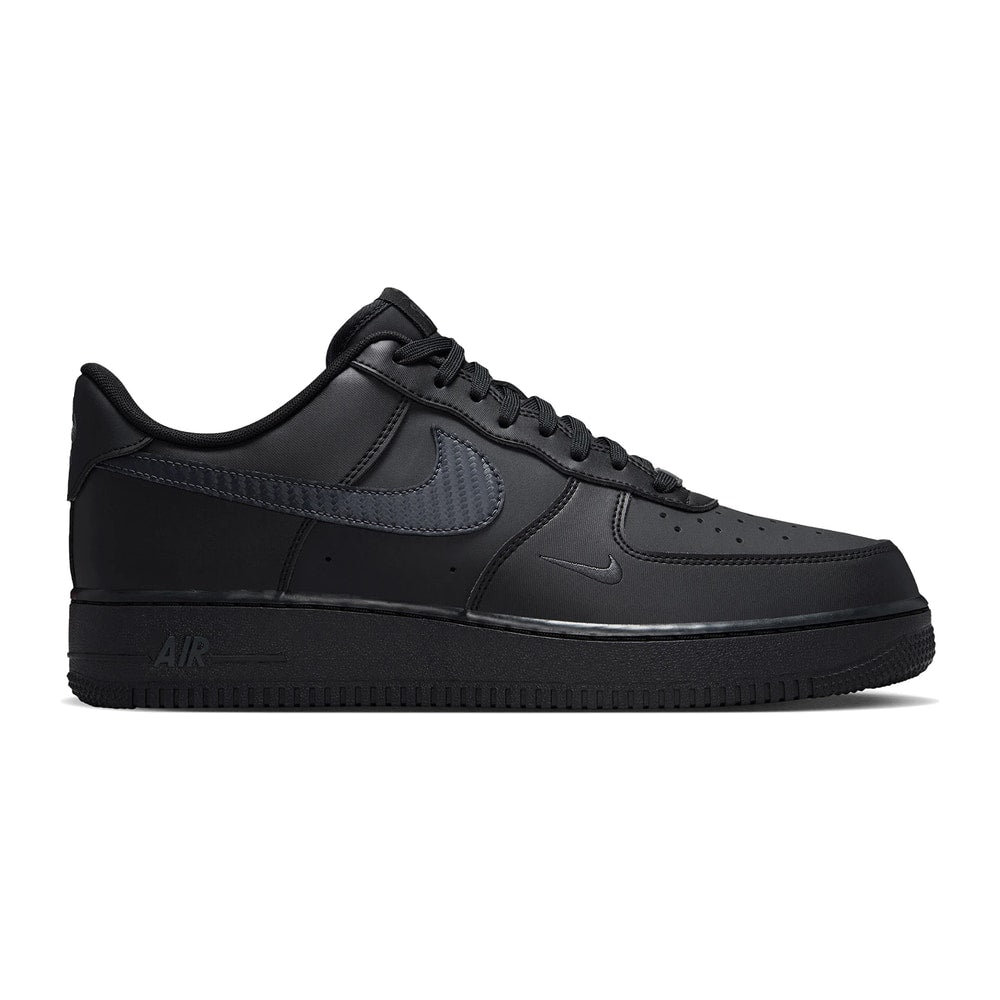 Nike Air Force 1 Low '07 Carbon Fiber Swoosh Black Anthracite – обувки