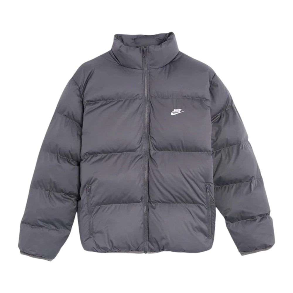 Nike Sportswear Club Puffer Jacket Iron Grey/White – jacka, grå