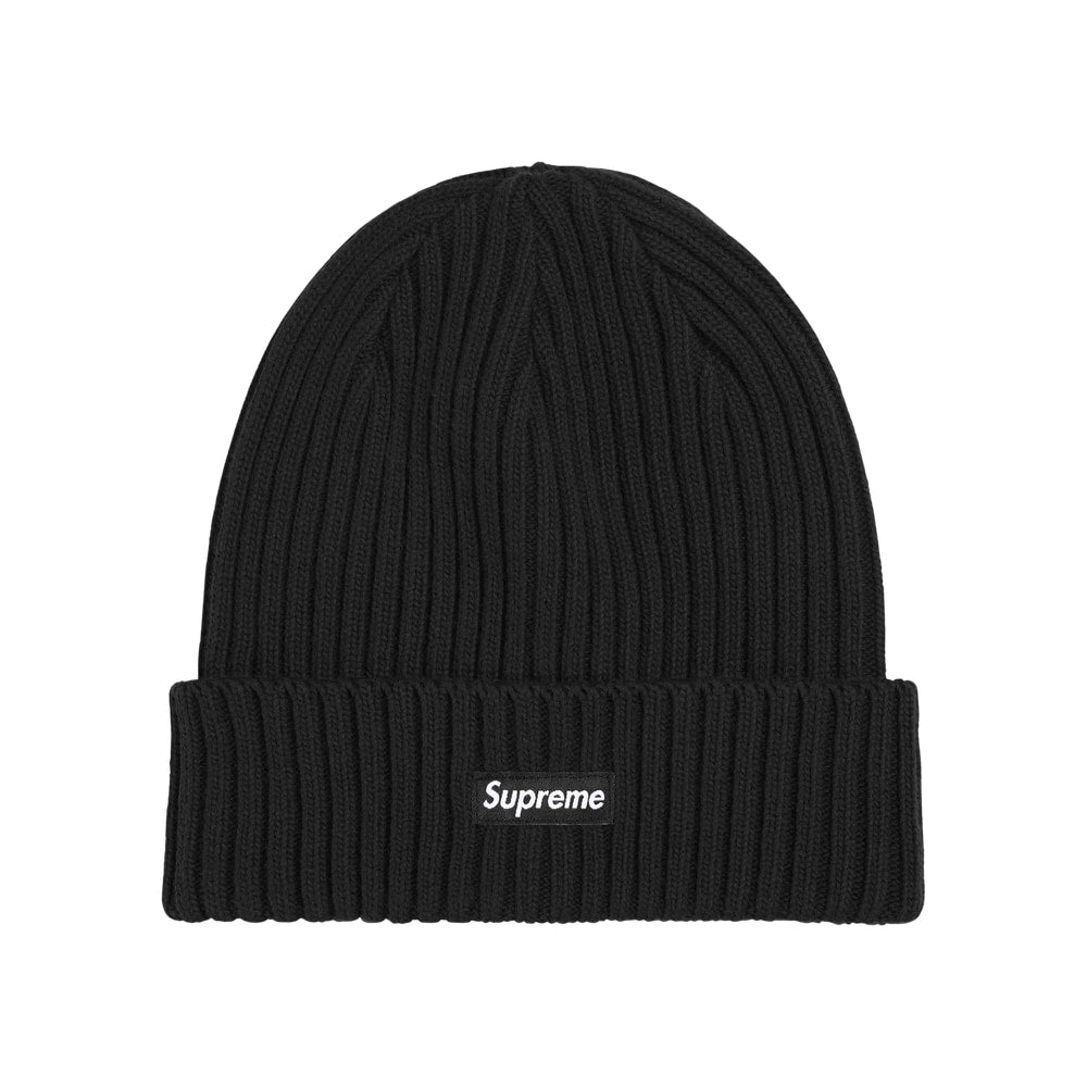 Supreme Overdyed Beanie Black – čepice