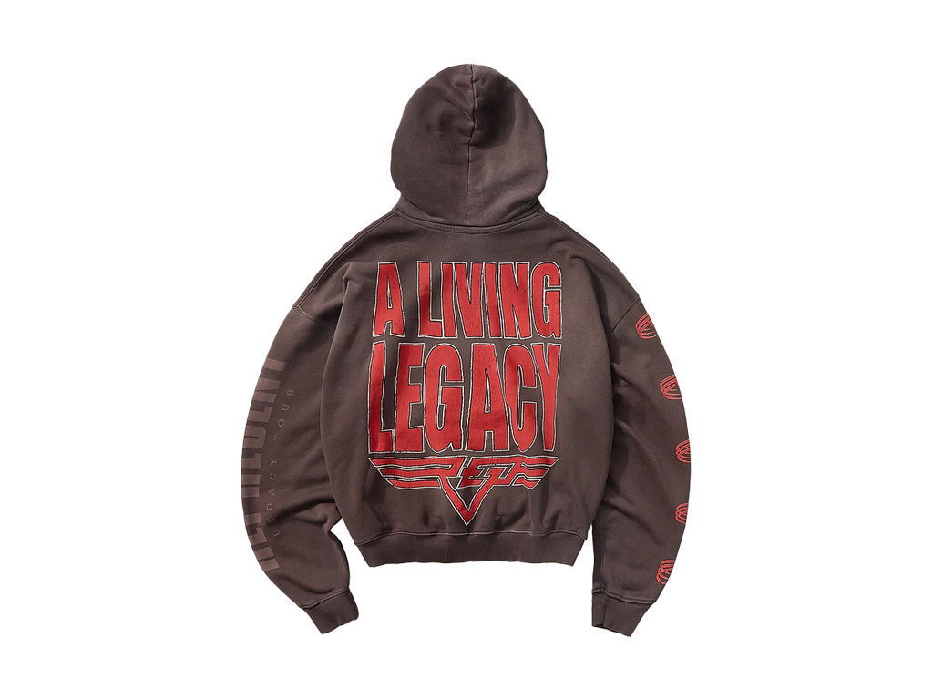 Represent Reversible Living Legacy Tour Hoodie Nero-Represent-pikastore.cz
