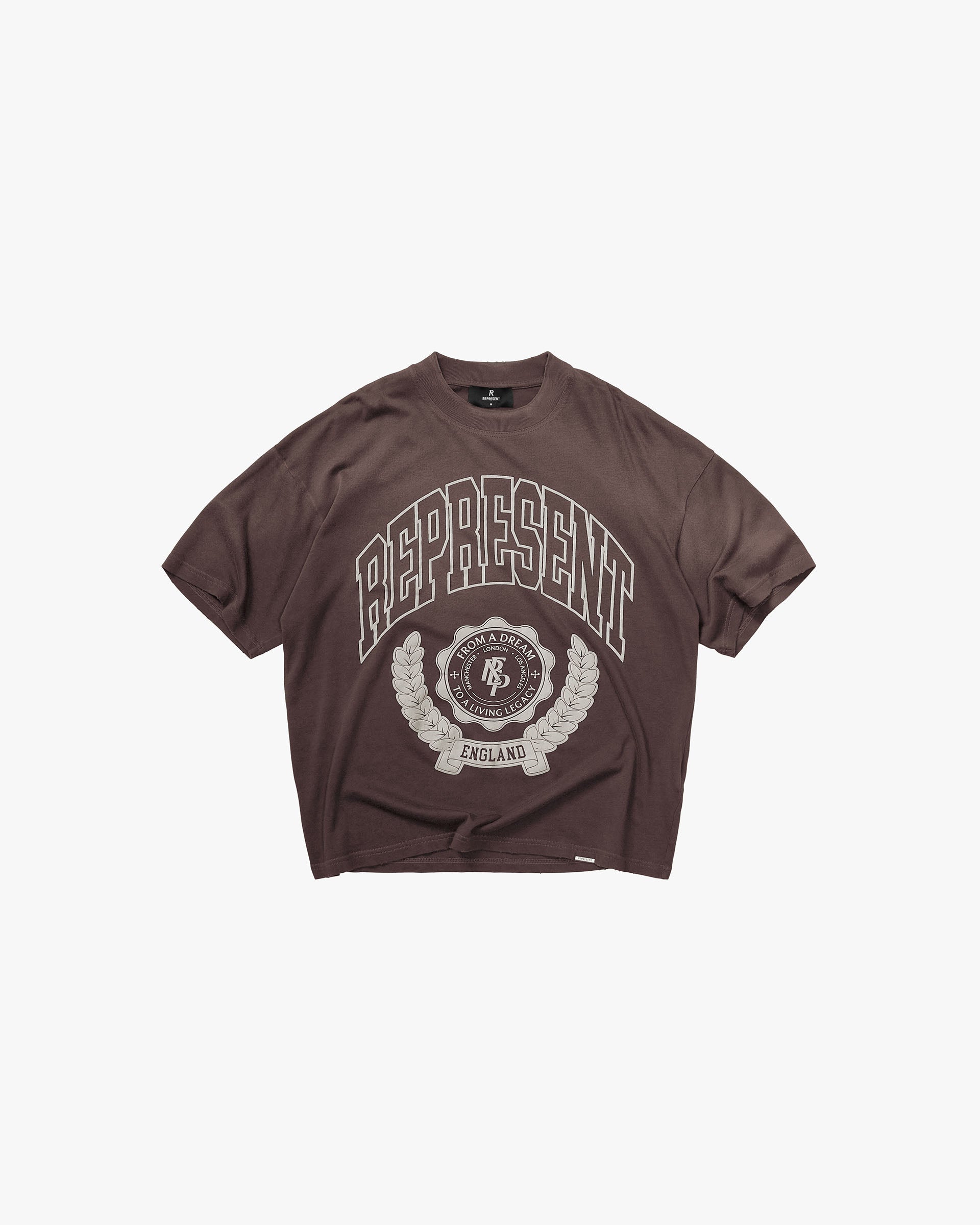 Represent Legacy Crest T-Shirt Nero