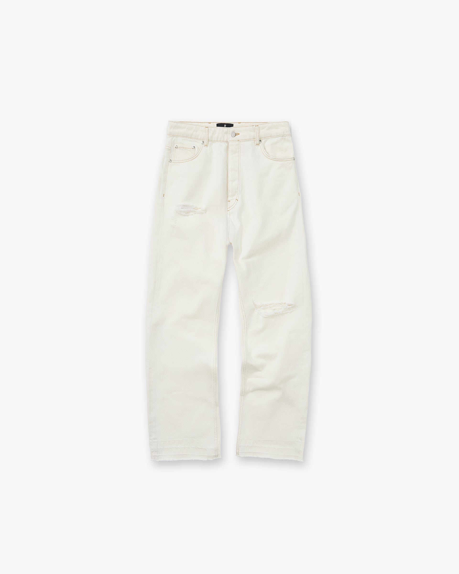 Represent Heaton Denim Vintage White