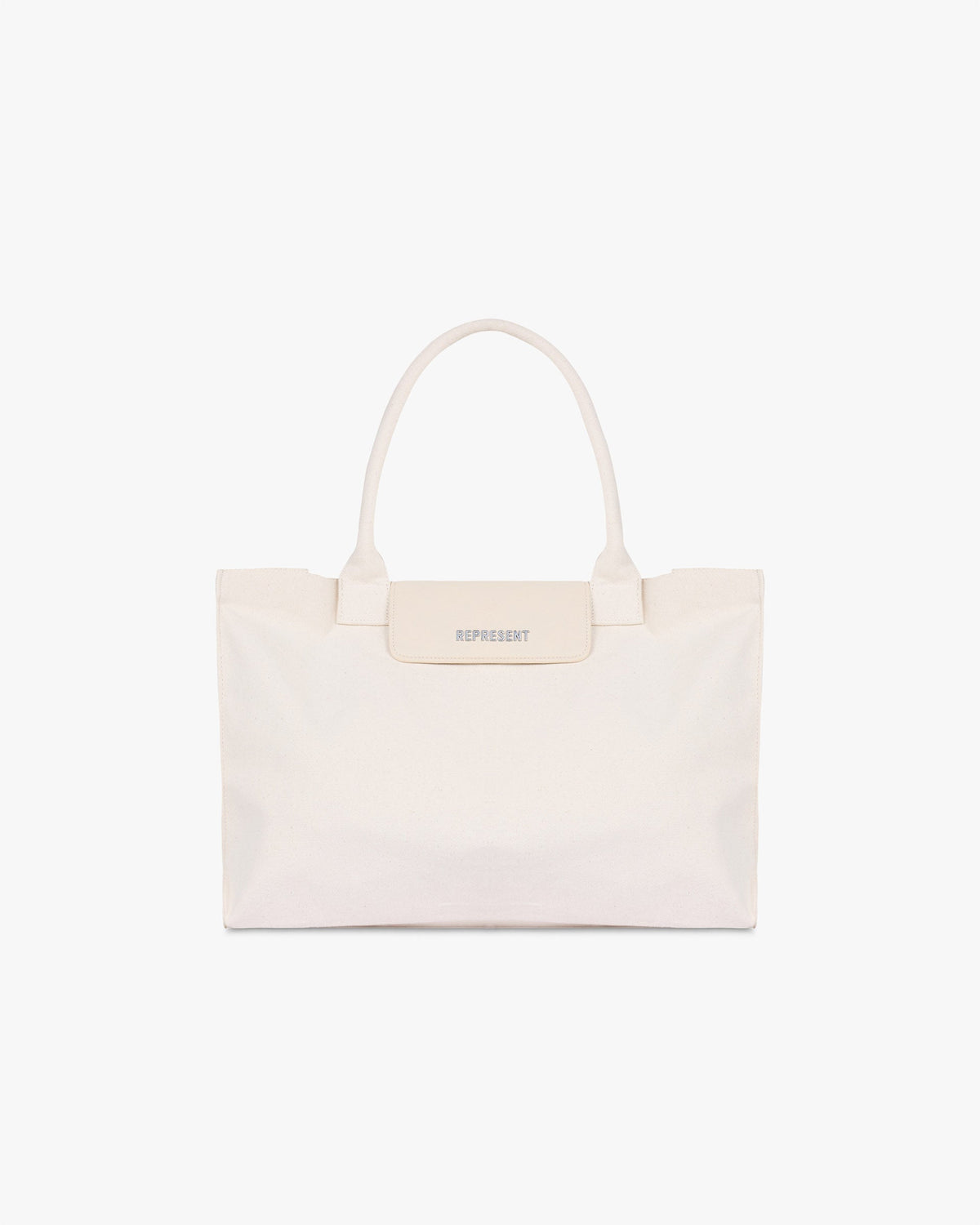 Represent Canvas Tote Bag Antique White