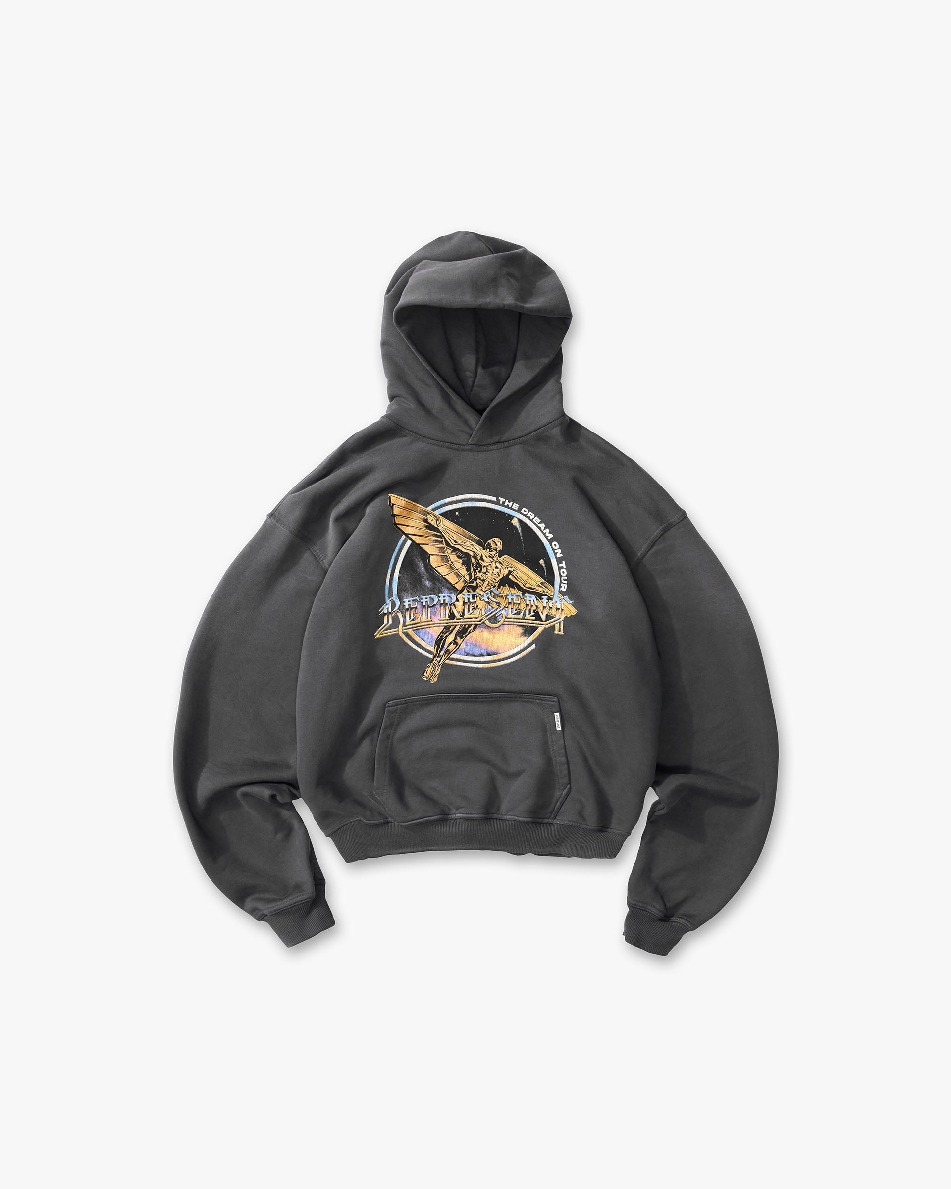 Represent Golden Tour Hoodie Sun Fade Grey