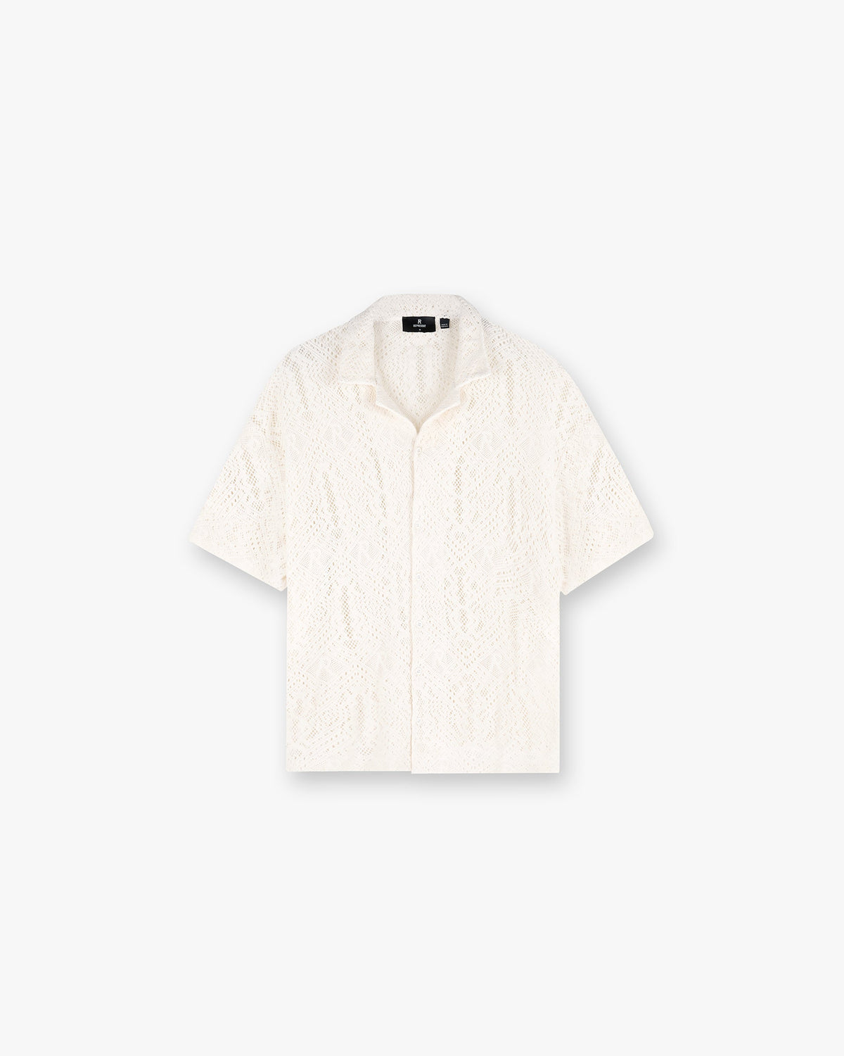 Represent All Over Crochet Shirt Off White